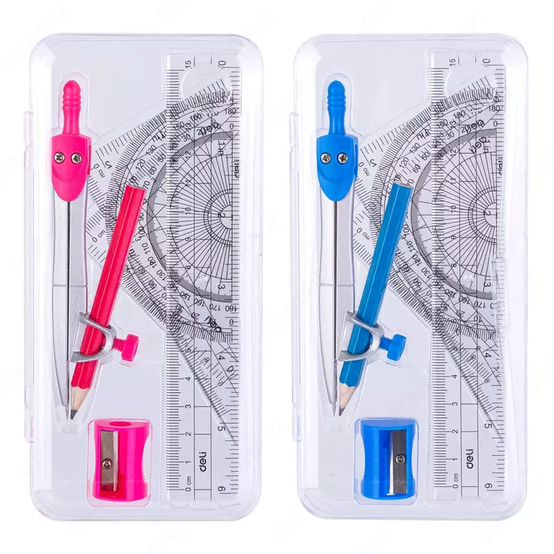 Metall/plastmassa kompas Deli Echki oyogi  31 sm  qalam (Art. - 600-H) toplam