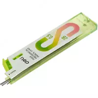   Сменные грифели Deli 0.5 мм  2В  пенал  20 шт (Арт. - 7003) Ассортимент