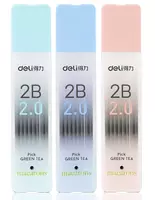 Ozgartirish simlari Deli 2 mm  2B  qalam qutisi  8 dona (Art. - 58804) Assortiment