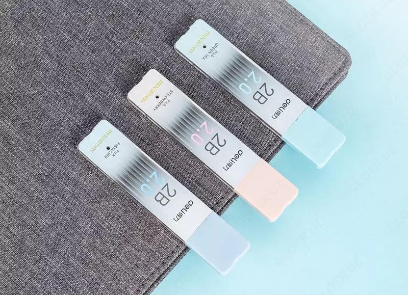  Ozgartirish simlari Deli 2 mm  2B  qalam qutisi  8 dona (Art. - 58804) Assortiment - 