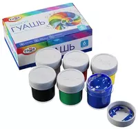   Badiiy gouache Gamma Classic  20 ml  6 rang. (- 2210306-modda)