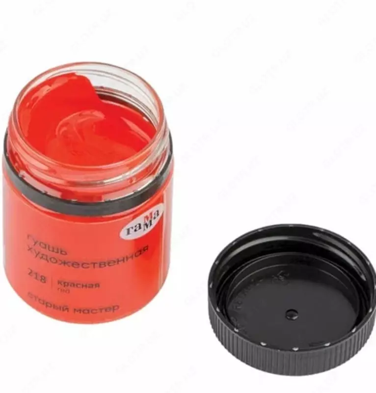 Badiiy gouache No 218 Gamma Qadimgi usta  40 ml idish. (m. - 12112040218) Qizil
