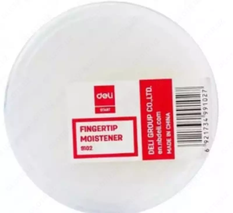 Barmoqlarni namlash uchun ish yuritish shimgichi Deli (Art. - 9102)