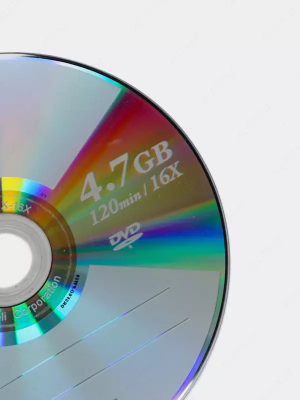  Диск DVD-R Deli 4 7GB/16x (Арт. - 3724) Металлик - 