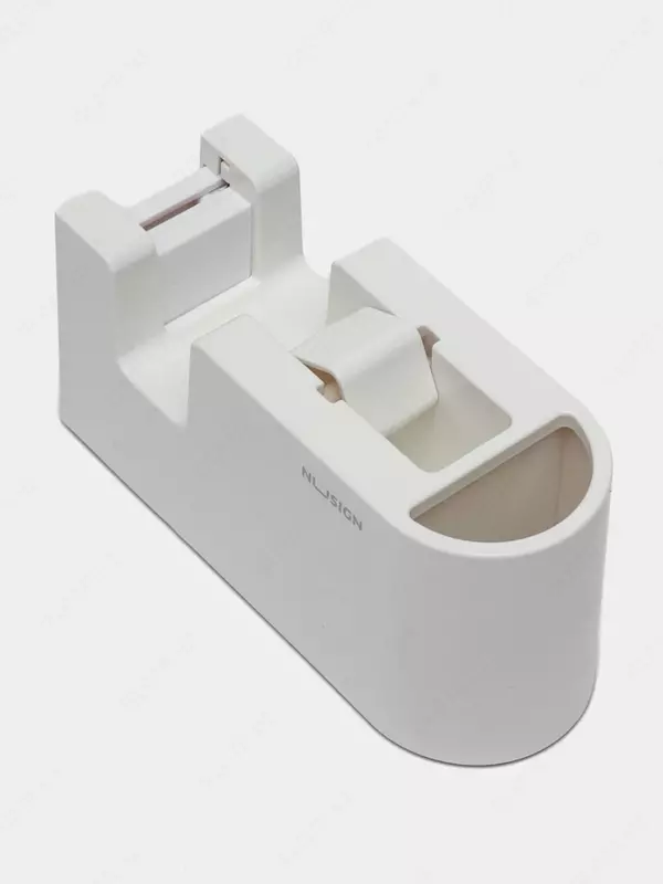 Диспенсер для канцелярского скотча Deli Nusign  лента 18 мм (Арт. - 123-NS-wt) Белый