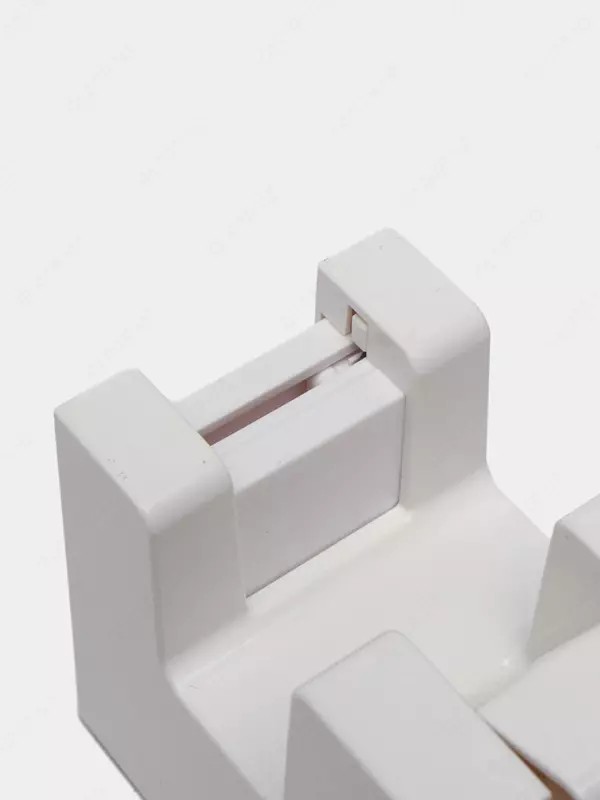   Диспенсер для канцелярского скотча Deli Nusign  лента 18 мм (Арт. - 123-NS-wt) Белый