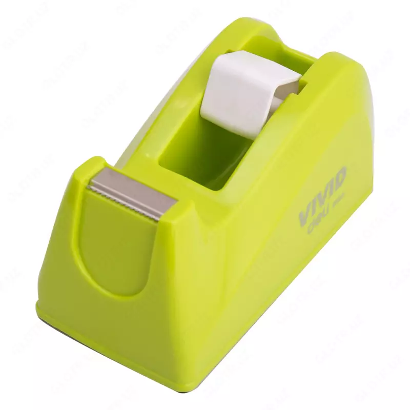 Диспенсер для канцелярского скотча Deli VIVID  лента 22 мм (Арт. - 815A-gn) Светло/Зеленый