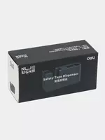   Диспенсер для канцелярского скотча Deli Nusign  лента 18 мм (Арт. - 123-NS-gr) Темно/серый