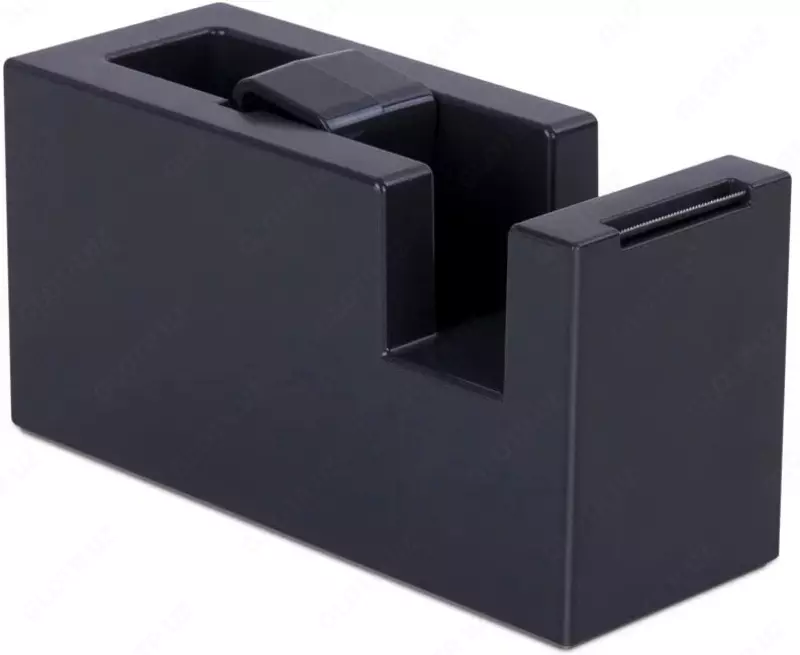 Диспенсер для канцелярского скотча Deli Nusign  лента 24 мм (Арт. - 121-NS-gr) Темно/Серый