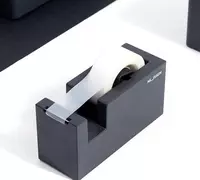   Диспенсер для канцелярского скотча Deli Nusign  лента 24 мм (Арт. - 121-NS-gr) Темно/Серый