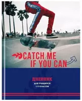 Школьный дневник BG Поймай  если сможешь 1-11 кл  ламинация  твердый (Арт. - Д5т40_лг_11463)