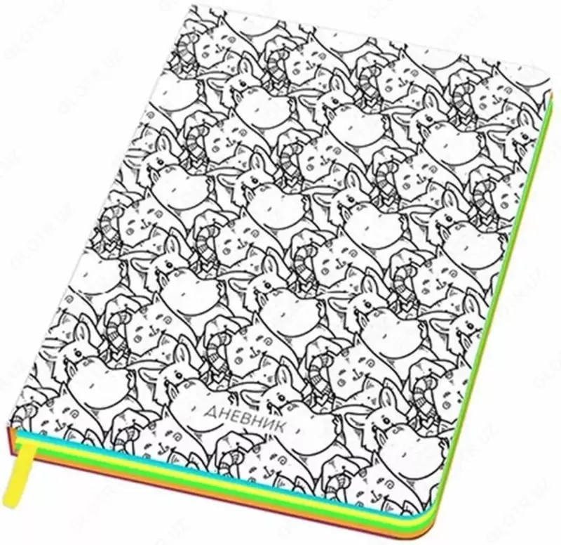 Школьный дневник Greenwich Line Funny 1-11 кл  иск. кожа  твердый (Арт. - DSK_43726)