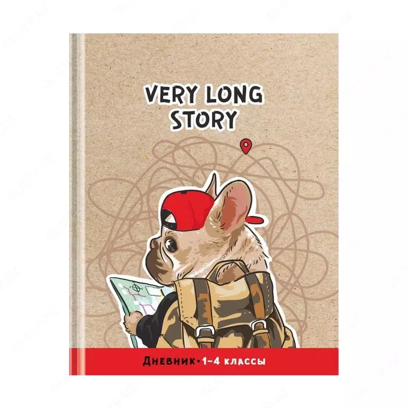 Школьный дневник ArtSpace Маршрут построен 1-4 кл  ламинация  твердый (Арт. - Дм48т_49030)