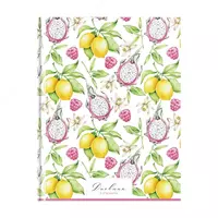 Школьный дневник ArtSpace Тропические фрукты 5-11 кл  ламинация  твердый (Арт. - Дс48т_49047)