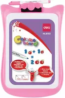  Белая магнитно-маркерная доска Deli 20.6 х 30.3 см (Арт. - 8703) Ассортимент - 