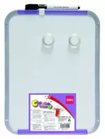 Белая магнитно-маркерная доска Deli 21 6 х 28 см (Арт. - 39154)