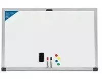 Белая магнитно-маркерная доска Deli 90 х 60 см (Арт. - 7816)