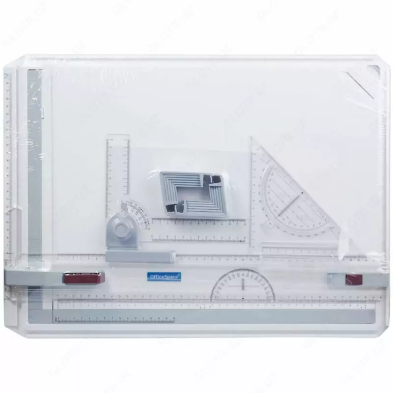  Чертежная доска (кульман) ArtSpace А3  505 х 370 мм (Арт. - 281665) Комплект - 