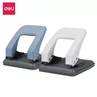 Канцелярский дырокол Deli  с двумя отверстиями  35 л. (Арт. - 0104) Ассортимент