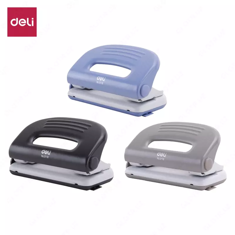 Kantselyariya teshigi Deli  ikkita teshikli  10 l. (m. - 0118) Assortiment