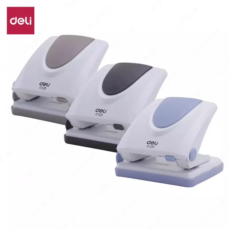 Канцелярский дырокол Deli 20 л. (Арт. - 0125) Ассортимент