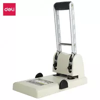 Канцелярский дырокол Deli  с двумя отверстиями  100 л. (Арт. - 0130) Ассортимент