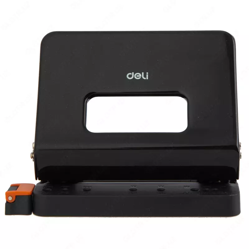Канцелярский дырокол Deli PowerSaving  25 л. (Арт. - 0142bk) Черный