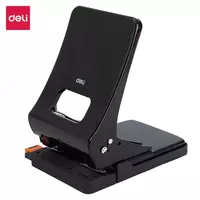 Канцелярский дырокол Deli PowerSaving  45 л. (Арт. - 0143bk) Черный