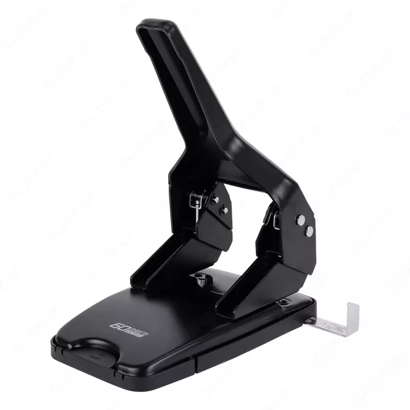  Канцелярский дырокол Deli  с двумя отверстиями  60 л. (Арт. - 0160) Черный - 