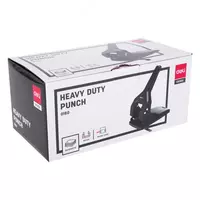   Канцелярский дырокол Deli  с двумя отверстиями  60 л. (Арт. - 0160) Черный