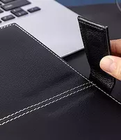  Ежедневник для записей (клетка) Deli иск. кожа  185 х 260 мм  120 л (Арт. - 3344-bk) Черный - 