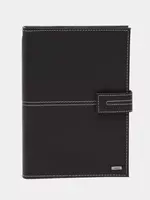 Ежедневник для записей (линия) Deli иск. кожа  165 х 235 мм  97 л (Арт. - 3158) Коричневый