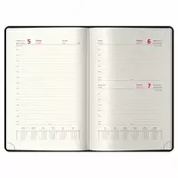  Датированный Ежедневник 2024 г. Berlingo Glow  иск. кожа  А5  184 л (Арт. - DD4_93532) Синий - 