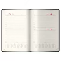   Sana kundaligi 2024 Berlingo Western  davo. teri  A5  184 l (Art. - DD4_85501) Qora