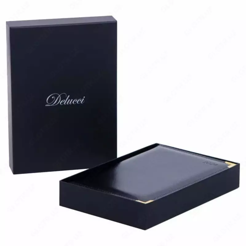  Датированный Ежедневник 2024 г. Delucci  иск. кожа  А5  184 л (Арт. - DD4_89501) Черный OOO Smart Choice Kans