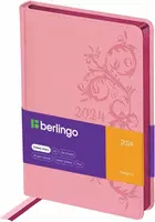 Датированный Ежедневник 2024 г. Berlingo Starlight S  иск. кожа  А5  184 л (Арт. - DD4_84503) Розовый