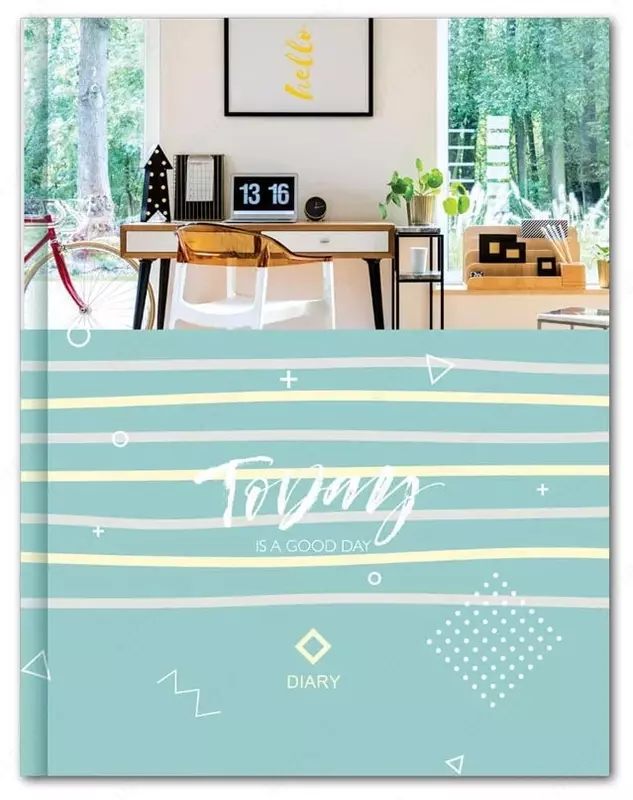 Ежедневник недатированный 7БЦ BG Office & Nature  матовая ламинация  А5  160 л (Арт. - ЕН5т160_лм_вл_99)