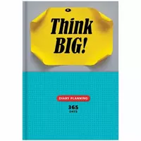 Ежедневник недатированный 7БЦ BG Мысли масштабно  матовая ламинация  А5  176 л (Арт. - ЕН5т176_лм_9988)