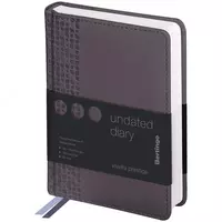 Недатированный Ежедневник Berlingo Vivella Prestige  иск. кожа  А6  160 л (Арт. - UD0_80612) Серый