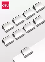 8591-A qaychi uchun Deli metall qisqichlar toplami  16 mm  50 dona. (m. - 8592) Kumush