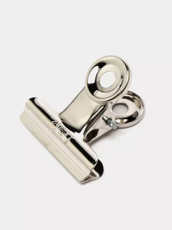 Упаковка металлических зажимов для бумаг Deli 29 мм  6 шт. (Арт. - 9525) Серебристые