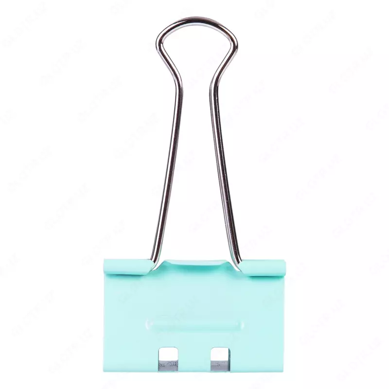   Упаковка металлических зажимов для бумаг Deli 50 мм  12 шт. (Арт. - 8551S) Цв. ассорти