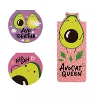  Закладка-магнит для книг MESHU Avocat  3 шт. (Арт. - MS_46713) Цв. ассорти - 