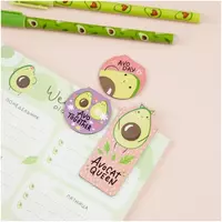   Закладка-магнит для книг MESHU Avocat  3 шт. (Арт. - MS_46713) Цв. ассорти