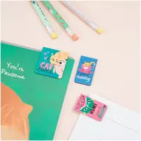   Закладка-магнит для книг MESHU Cat lover  3 шт. (Арт. - MS_46719) Цв. ассорти