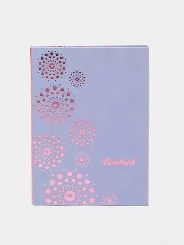 Записная книжка-Notebook Феникс+ Розовый орнамент  А6+  120 х 170 мм  96 л. (Арт. - 45760)