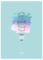 Датированная записная книжка BGДни недели  А5  64 л  матовая ламинация (Арт. - ЗК5т64_лм9784)