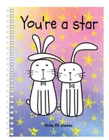  Noutbuk BG Life of Hares  A6  80 l  taroq  mot laminatsiya (Art. - ZKT6gr80_lm_vl_1) Assortiment - 