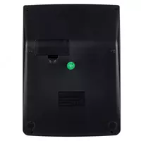  Настольный вычислительный калькулятор Deli  12 разр. (Арт. - 1672) Черный/серебристый - 