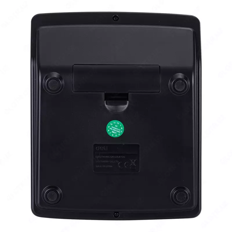  Настольный вычислительный калькулятор Deli  12 разр. (Арт. - 837) Черный - 